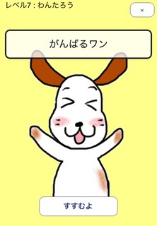 キャラクター表示画面